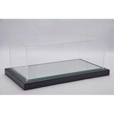 Atlantic Acrylic Display Case Turin with Mirror Base with Black Metal Frame - 1:18 - Atlantic