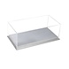 Atlantic Acrylic Display Case Mulhouse with Silver Leather Base - 1:18 - Atlantic