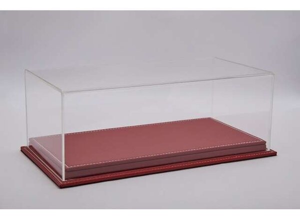 Atlantic Acrylic Display Case Mulhouse with Red Carbon Base - 1:24 - Atlantic Atlantic Acrylic Display Case Mulhouse with Red Carbon Base - 1:24 - Atlantic