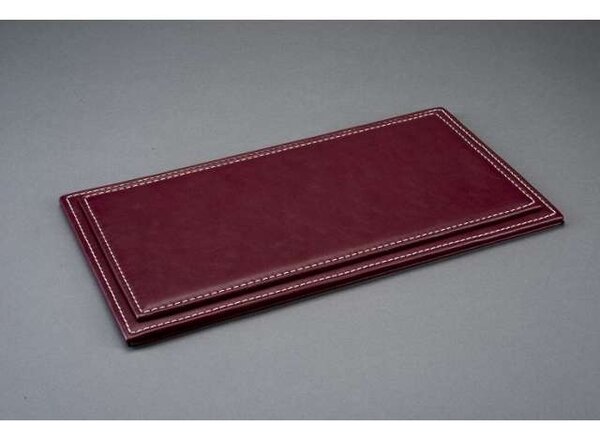 Atlantic Display Case Maranello + Burgundy Leather Base - 1:24 - Atlantic Atlantic Display Case Maranello + Burgundy Leather Base - 1:24 - Atlantic