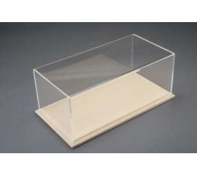 Atlantic Display Case Maranello + Beige Leather Base - 1:24 - Atlantic Atlantic Display Case Maranello + Beige Leather Base - 1:24 - Atlantic