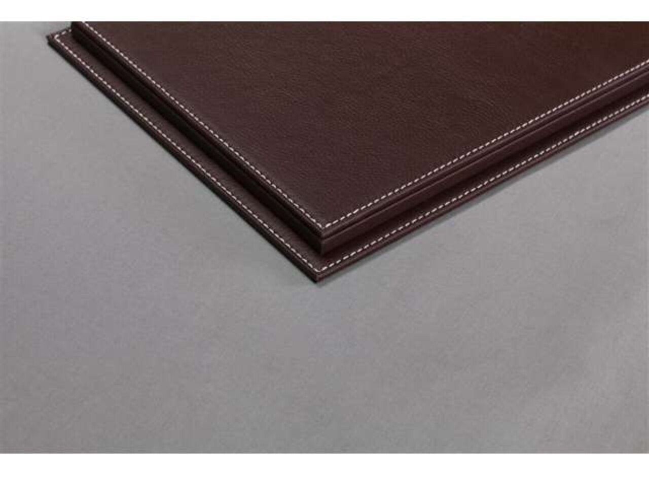 Atlantic Acrylic Display Case Mulhouse + Dark Brown Leather Base - 1:43 - Atlantic