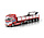 DAF XG Tractor 4x2 + Semi Brick Trailer 4 Axle + Crane 'P&A Fonteijn' - 1:50 - WSI Models