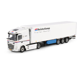 DAF DAF XG Tractor 4x2 MY2025 + Semi Reefer Trailer 3 Axle 'Heisterkamp'  - 1:50 - WSI Models