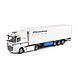 DAF DAF XG Tractor 4x2 MY2025 + Semi Reefer Trailer 3 Axle 'Heisterkamp'  - 1:50 - WSI Models