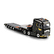 DAF DAF XG Tractor 6x2 Twin Steer MY2025 + Semi Low Loader 4 Axle - 1:50 - WSI Models