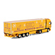 DAF DAF 95XF Super Space Cab Tractor 4x2 + Reefer Trailer 3 Axle 'Wassink'  - 1:50 - WSI Models