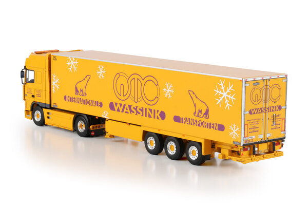 DAF DAF 95XF Super Space Cab Tractor 4x2 + Reefer Trailer 3 Axle 'Wassink'  - 1:50 - WSI Models
