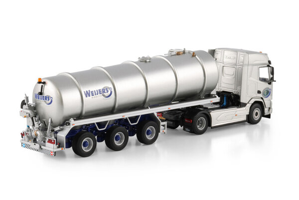 DAF DAF XF SH Tractor 4x2 + Sky Lights + Vacuum Tank Trailer 3 Axle 'Weijers Riooltechniek' - 1:50 - WSI Models DAF DAF XF SH Tractor 4x2 + Sky Lights + Vacuum Tank Trailer 3 Axle 'Weijers Riooltechniek' - 1:50 - WSI Models