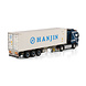 DAF DAF 95XF Space Cab Tractor 4x2 + Flex Container Semitrailer 3 Axle + 40FT Reefer Container 'Jan Maasdam' - 1:50 - WSI Models DAF DAF 95XF Space Cab Tractor 4x2 + Flex Container Semitrailer 3 Axle + 40FT Reefer Container 'Jan Maasdam' - 1:50 - WSI Models