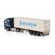 DAF DAF 95XF Space Cab Tractor 4x2 + Flex Container Semitrailer 3 Axle + 40FT Reefer Container 'Jan Maasdam' - 1:50 - WSI Models DAF DAF 95XF Space Cab Tractor 4x2 + Flex Container Semitrailer 3 Axle + 40FT Reefer Container 'Jan Maasdam' - 1:50 - WSI Models