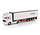 DAF 95XF Super Space Cab Tractor 4x2 MY 2017 + Curtainside Semi Trailer 3 Axle 'Limbourg'  - 1:50 - WSI Models