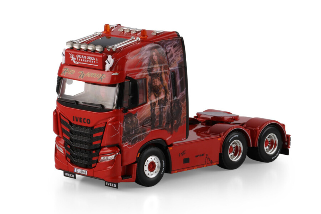 Iveco Iveco S-Way AS High Tractor 6x4 Ørjan Orra - 1:50 - WSI Models Iveco Iveco S-Way AS High Tractor 6x4 Ørjan Orra - 1:50 - WSI Models