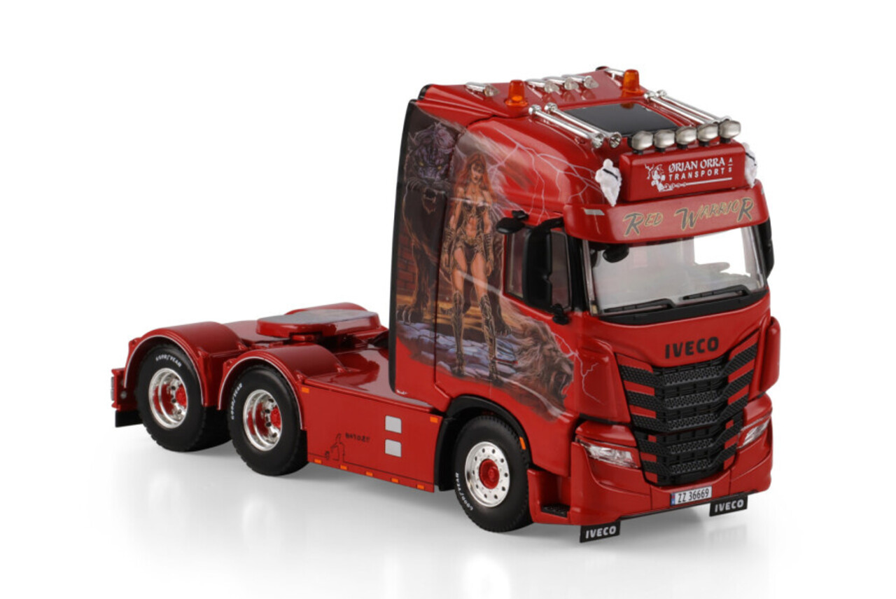 Iveco Iveco S-Way AS High Tractor 6x4 Ørjan Orra - 1:50 - WSI Models Iveco Iveco S-Way AS High Tractor 6x4 Ørjan Orra - 1:50 - WSI Models