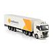 MAN MAN TGX GM Tractor 6x2 Twin Steer + Box Semitrailer 3 Axle 'Nabuurs' - 1:50 - WSI Models MAN MAN TGX GM Tractor 6x2 Twin Steer + Box Semitrailer 3 Axle 'Nabuurs' - 1:50 - WSI Models