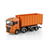 MAN MAN TGX GM Rigid Truck 8x2 Tag Axle + Hooklift System + Container 40m3 - 1:50 - WSI Models MAN MAN TGX GM Rigid Truck 8x2 Tag Axle + Hooklift System + Container 40m3 - 1:50 - WSI Models