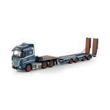 Mercedes-Benz Mercedes-Benz Actros MP4 Stream Space Tractor 6x4 + Semi Wheel Well Low Loader 4 Axle 'Kai Andersens' - 1:50 - WSI Models Mercedes-Benz Mercedes-Benz Actros MP4 Stream Space Tractor 6x4 + Semi Wheel Well Low Loader 4 Axle 'Kai Andersens' - 1:50 - WSI Models
