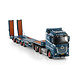 Mercedes-Benz Mercedes-Benz Actros MP4 Stream Space Tractor 6x4 + Semi Wheel Well Low Loader 4 Axle 'Kai Andersens' - 1:50 - WSI Models Mercedes-Benz Mercedes-Benz Actros MP4 Stream Space Tractor 6x4 + Semi Wheel Well Low Loader 4 Axle 'Kai Andersens' - 1:50 - WSI Models