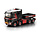 Mercedes-Benz Arocs MP5 SLT Stream Space Truck 8x6 Ballast Box + Hitch 'Mammoet Merchandise' - 1:50 - WSI Models