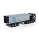Scania Scania R Highline CR20H 6x2 Tag Axle + Tipper Volume Semitrailer 3 Axle 'Jan Volmer Transport BV' - 1:50 - WSI Models Scania Scania R Highline CR20H 6x2 Tag Axle + Tipper Volume Semitrailer 3 Axle 'Jan Volmer Transport BV' - 1:50 - WSI Models