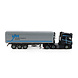 Scania Scania R Highline CR20H 6x2 Tag Axle + Tipper Volume Semitrailer 3 Axle 'Jan Volmer Transport BV' - 1:50 - WSI Models Scania Scania R Highline CR20H 6x2 Tag Axle + Tipper Volume Semitrailer 3 Axle 'Jan Volmer Transport BV' - 1:50 - WSI Models