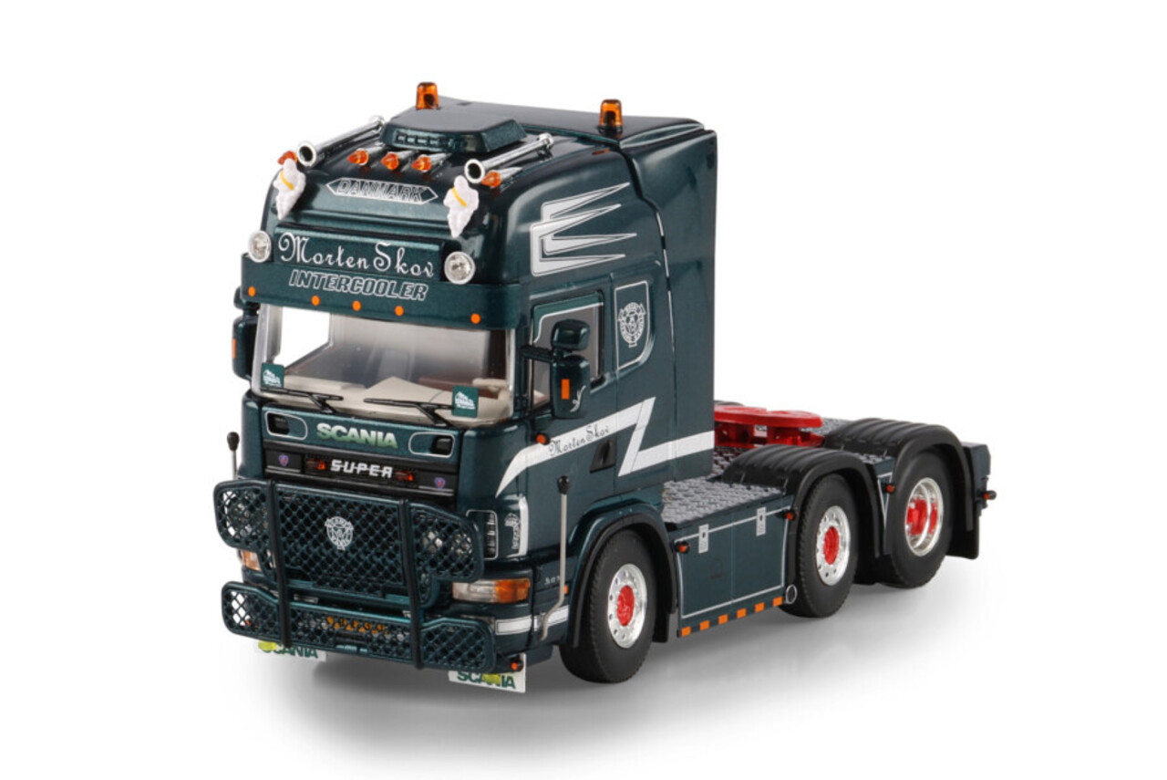 Scania Scania 4 Series Topline Truck 6x2 Twin Steer 'Morten Skov'- 1:50 - WSI Models Scania Scania 4 Series Topline Truck 6x2 Twin Steer 'Morten Skov'- 1:50 - WSI Models