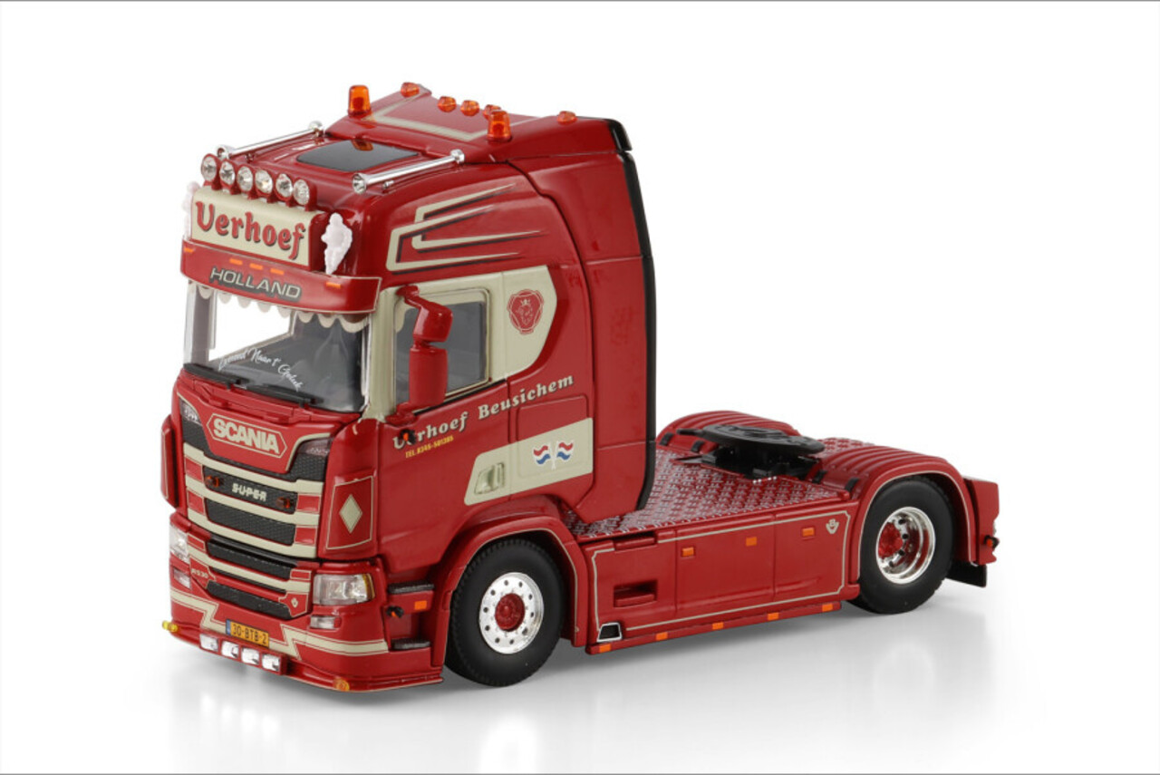 Scania Scania R Highline CR20H Tractor 4x2 'Verhoef Transport' - 1:50 - WSI Models Scania Scania R Highline CR20H Tractor 4x2 'Verhoef Transport' - 1:50 - WSI Models