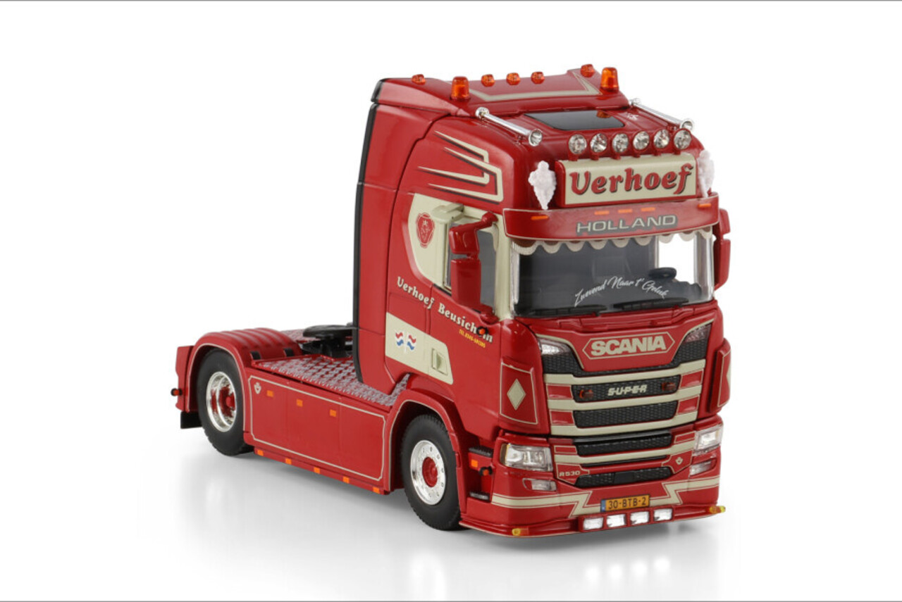 Scania Scania R Highline CR20H Tractor 4x2 'Verhoef Transport' - 1:50 - WSI Models Scania Scania R Highline CR20H Tractor 4x2 'Verhoef Transport' - 1:50 - WSI Models