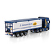 Scania Scania S Highline CS20H 6x2 Twin Steer + Belt Semi Trailer 3 Axle 'J.Jansen & Zonen' - 1:50 - WSI Models Scania Scania S Highline CS20H 6x2 Twin Steer + Belt Semi Trailer 3 Axle 'J.Jansen & Zonen' - 1:50 - WSI Models