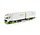 Scania S Highline CS20H Rigid Reefer Truck 6x2 Tag Axle + Drawbar Trailer 2 Axle  - 1:50 - WSI Models