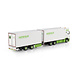 Scania Scania S Highline CS20H Rigid Reefer Truck 6x2 Tag Axle + Drawbar Trailer 2 Axle - 1:50 - WSI Models Scania Scania S Highline CS20H Rigid Reefer Truck 6x2 Tag Axle + Drawbar Trailer 2 Axle - 1:50 - WSI Models