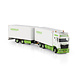Scania Scania S Highline CS20H Rigid Reefer Truck 6x2 Tag Axle + Drawbar Trailer 2 Axle - 1:50 - WSI Models Scania Scania S Highline CS20H Rigid Reefer Truck 6x2 Tag Axle + Drawbar Trailer 2 Axle - 1:50 - WSI Models