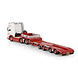 Scania Scania R Highline CR20H 6x2 Tag Axle + Semi Wheel Well Low Loader 4 Axle 'Trailer Christer Transport AB' - 1:50 - WSI Models