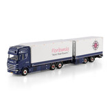Scania Scania S Highline CS20H Rigid Reefer Truck 6x2 Tag Axle+ Rigid Reefer Drawbar Centre-Axled Trailer 2 Axle 'Floribunda' - 1:50 - WSI Models Scania Scania S Highline CS20H Rigid Reefer Truck 6x2 Tag Axle+ Rigid Reefer Drawbar Centre-Axled Trailer 2 Axle 'Floribunda' - 1:50 - WSI Models