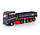 Scania R Highline CR20H 4x2 + Half Pipe Tipper Trailer 3 Axle 'Frank Wulf'  - 1:50 - WSI Models