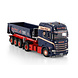 Scania Scania R Highline CR20H 4x2 + Half Pipe Tipper Trailer 3 Axle 'Frank Wulf' - 1:50 - WSI Models Scania Scania R Highline CR20H 4x2 + Half Pipe Tipper Trailer 3 Axle 'Frank Wulf' - 1:50 - WSI Models