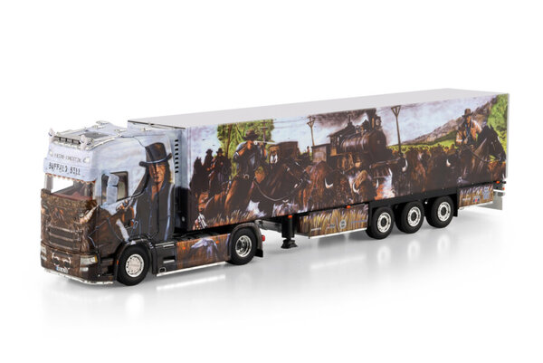 Scania Scania S Highline CS20H 4x2 + Semi Reefer Trailer 3 Axle 'Heide Logistik' - 1:50 - WSI Models Scania Scania S Highline CS20H 4x2 + Semi Reefer Trailer 3 Axle 'Heide Logistik' - 1:50 - WSI Models