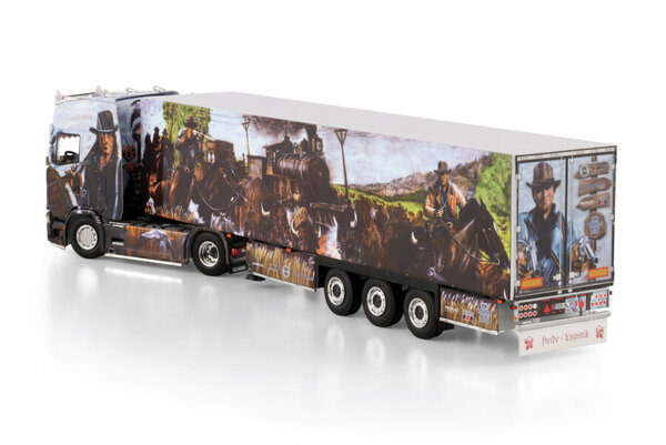 Scania Scania S Highline CS20H 4x2 + Semi Reefer Trailer 3 Axle 'Heide Logistik' - 1:50 - WSI Models Scania Scania S Highline CS20H 4x2 + Semi Reefer Trailer 3 Axle 'Heide Logistik' - 1:50 - WSI Models