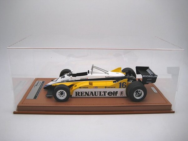 Formule 1 Renault RE30B #16 Winner Italy GP 1982 - 1:18 - Tecnomodel Mythos Formule 1 Renault RE30B #16 Winner Italy GP 1982 - 1:18 - Tecnomodel Mythos