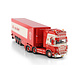 Scania Scania R5 Topline 6x2 Tag Axle + Reefer Semitrailer 3 Axle 'I.M. Van Herk' - 1:50 - WSI Models