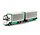 Volvo FH Aero Globetrotter XL Rigid Box Truck 6x2 Tag Axle + Drawbar Box Trailer 3 Axle 'Transportbedrijf Blom & Zn'- 1:50 - WSI Models