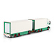 Volvo Volvo FH Aero Globetrotter XL Rigid Box Truck 6x2 Tag Axle + Drawbar Box Trailer 3 Axle 'Transportbedrijf Blom & Zn'- 1:50 - WSI Models Volvo Volvo FH Aero Globetrotter XL Rigid Box Truck 6x2 Tag Axle + Drawbar Box Trailer 3 Axle 'Transportbedrijf Blom & Zn'- 1:50 - WSI Models