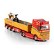 Volvo Volvo FH Aero Globetrotter 4x2 + Semi Brick Trailer 3 Axle + Crane 'Goyens' - 1:50 - WSI Models Volvo Volvo FH Aero Globetrotter 4x2 + Semi Brick Trailer 3 Axle + Crane 'Goyens' - 1:50 - WSI Models