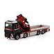 Volvo Volvo FH5 Sleeper Cab Rigid Flatbed Truck 8x2 Tag Axle + Palfinger PK 78002 SH + Jib 'Mammoet Merchandising' - 1:50 - WSI Models Volvo Volvo FH5 Sleeper Cab Rigid Flatbed Truck 8x2 Tag Axle + Palfinger PK 78002 SH + Jib 'Mammoet Merchandising' - 1:50 - WSI Models