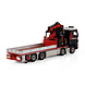 Volvo Volvo FH5 Sleeper Cab Rigid Flatbed Truck 8x2 Tag Axle + Palfinger PK 78002 SH + Jib 'Mammoet Merchandising' - 1:50 - WSI Models Volvo Volvo FH5 Sleeper Cab Rigid Flatbed Truck 8x2 Tag Axle + Palfinger PK 78002 SH + Jib 'Mammoet Merchandising' - 1:50 - WSI Models