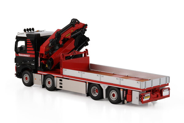 Volvo Volvo FH5 Sleeper Cab Rigid Flatbed Truck 8x2 Tag Axle + Palfinger PK 78002 SH + Jib 'Mammoet Merchandising' - 1:50 - WSI Models Volvo Volvo FH5 Sleeper Cab Rigid Flatbed Truck 8x2 Tag Axle + Palfinger PK 78002 SH + Jib 'Mammoet Merchandising' - 1:50 - WSI Models