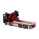 Volvo Volvo FH5 Sleeper Cab Rigid Flatbed Truck 8x2 Tag Axle + Palfinger PK 78002 SH + Jib 'Mammoet Merchandising' - 1:50 - WSI Models Volvo Volvo FH5 Sleeper Cab Rigid Flatbed Truck 8x2 Tag Axle + Palfinger PK 78002 SH + Jib 'Mammoet Merchandising' - 1:50 - WSI Models