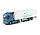 Volvo FH5 Globetrotter 4x2 + Tridec Reefer Semitrailer 3 Axle 'Dailycool B.V.'  - 1:50 - WSI Models