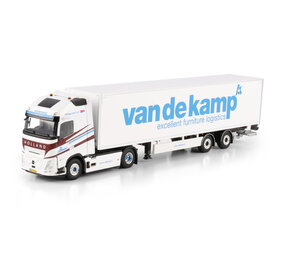 Volvo Volvo FH Aero Globetrotter XL 4x2 + Tridec Box Semitrailer 2 Axle 'van de kamp' - 1:50 - WSI Models