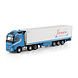Volvo Volvo FH Aero Globetrotter XL 6x2 Twin Steer + Reefer Semitrailer 3 Axle 'Jansen Urk' - 1:50 - WSI Models Volvo Volvo FH Aero Globetrotter XL 6x2 Twin Steer + Reefer Semitrailer 3 Axle 'Jansen Urk' - 1:50 - WSI Models